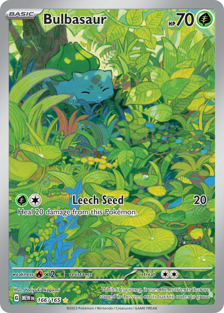 Bulbasaur Pokemon 151 Pokemon Card | Pikawiz