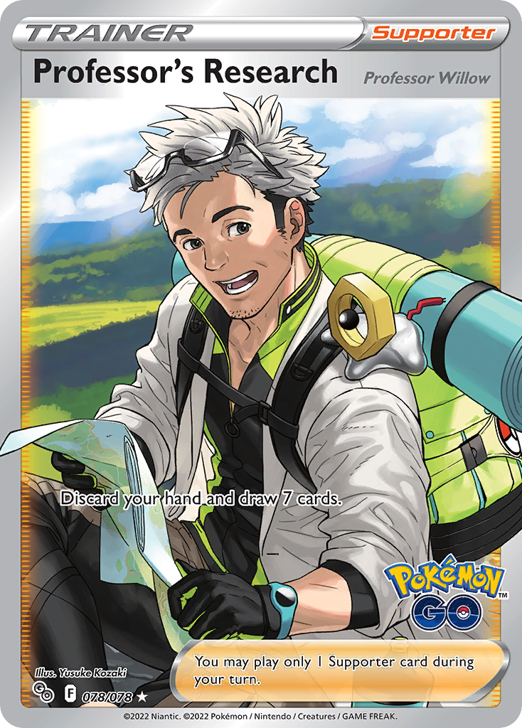 Professor s Research Pokemon Go Pokemon Card Pikawiz