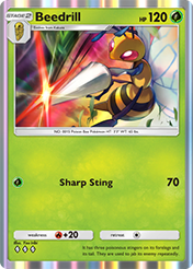 Beedrill Genetic Apex Card List