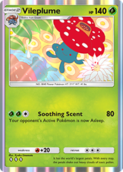 Vileplume Genetic Apex Card List