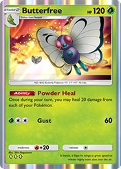 Butterfree Genetic Apex Card List