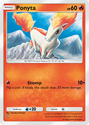 Ponyta Mythical Island Card List