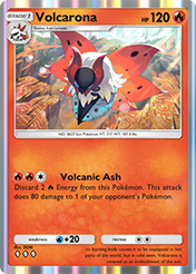 Volcarona Mythical Island Card List