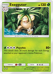 Exeggutor Mythical Island Card List