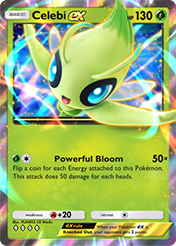 Celebi EX Mythical Island Card List