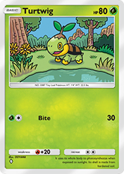 Turtwig Space-Time Smackdown Card List