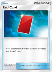 Red Card Promo A Card List