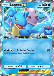 Lapras EX Promo A Card List