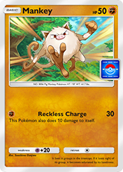 Mankey Promo A Card List