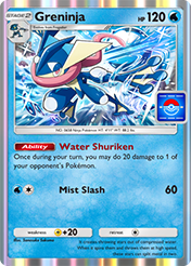 Greninja Promo A Card List