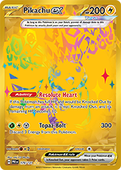 Pikachu EX Prismatic Evolutions