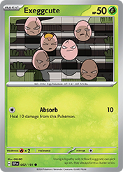 Exeggcute Surging Sparks Card List