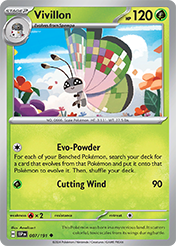 Vivillon Surging Sparks Card List