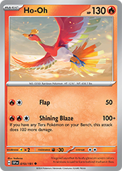 Ho-Oh Surging Sparks Card List