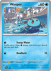 Wooper SV Black Star Promos