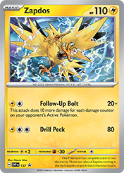 Zapdos SV Black Star Promos