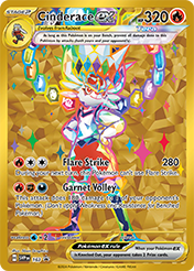 Cinderace EX SV Black Star Promos