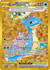 Lapras EX SV Black Star Promos