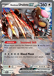 Bloodmoon Ursaluna EX SV Black Star Promos