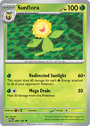 Sunflora Twilight Masquerade Card List