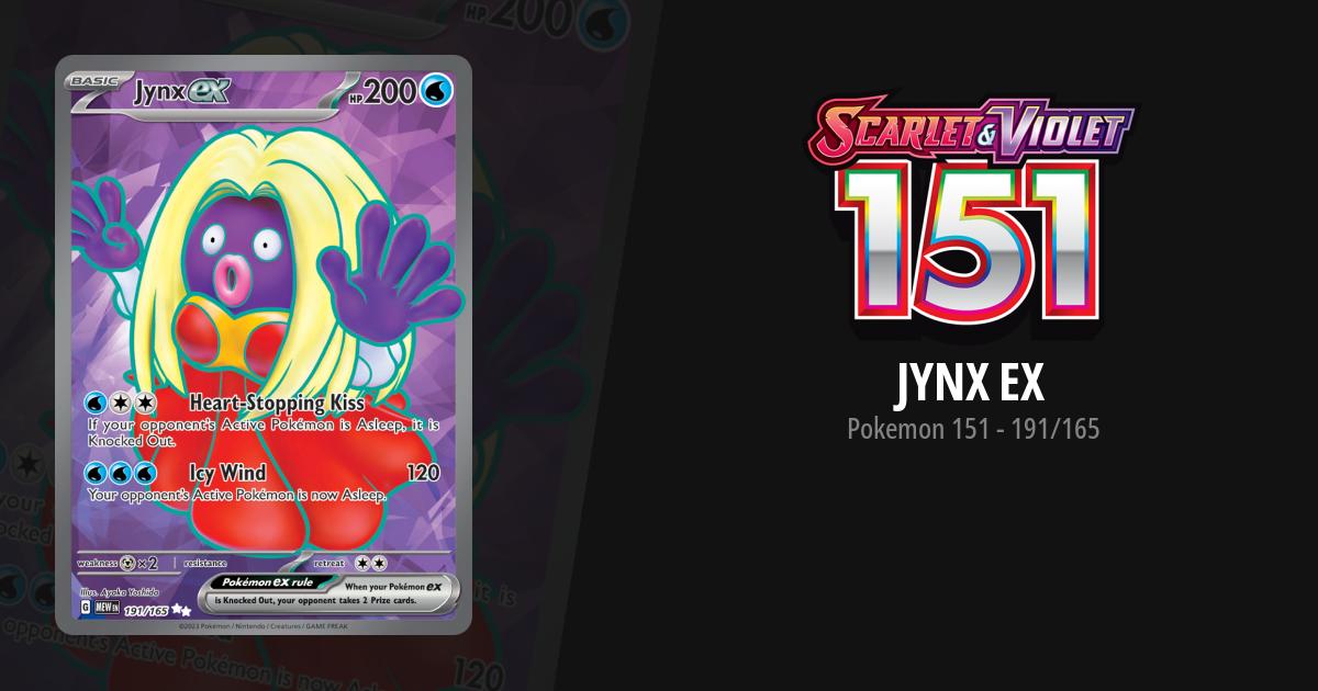 Jynx ex (191/165) [Scarlet & Violet: 151]