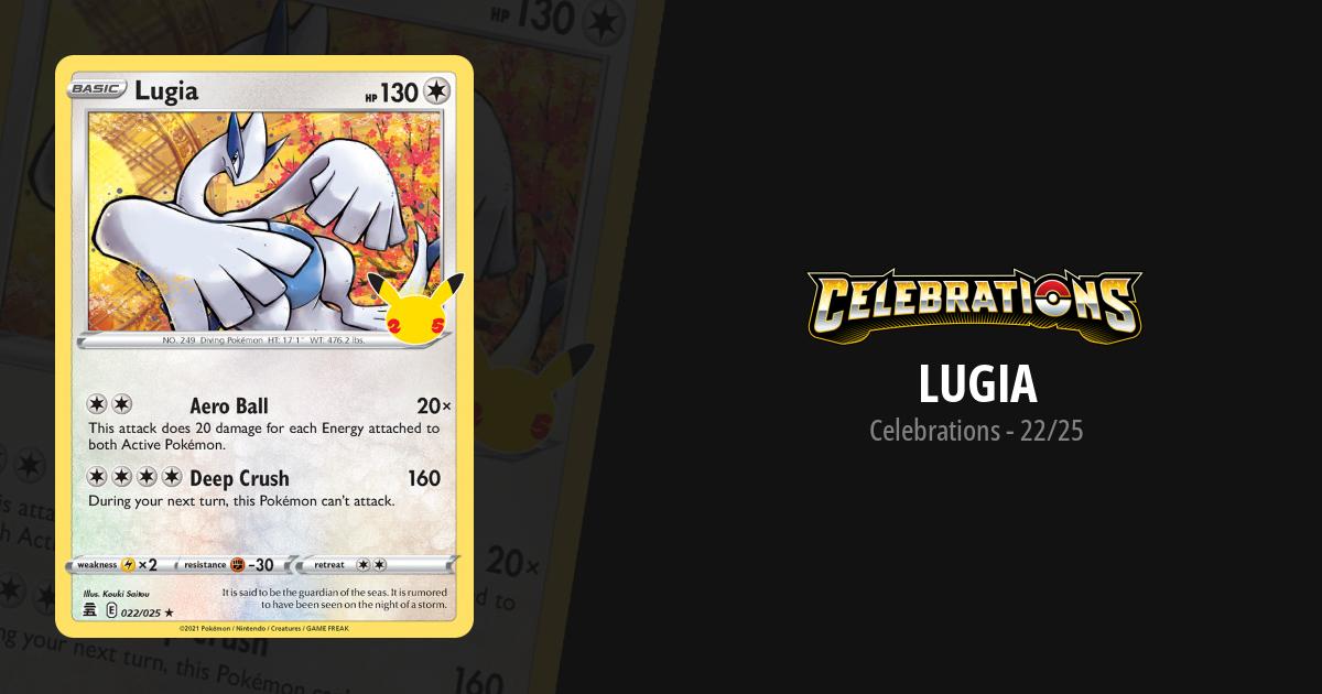 Lugia - Celebrations - Pokemon