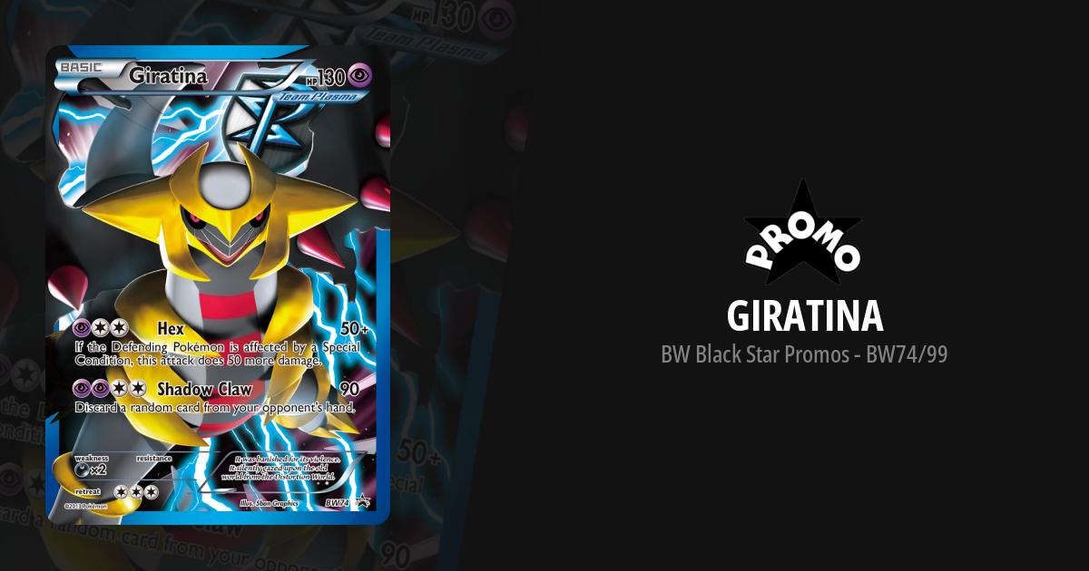 Giratina (BW74) [Black & White: Black Star Promos]