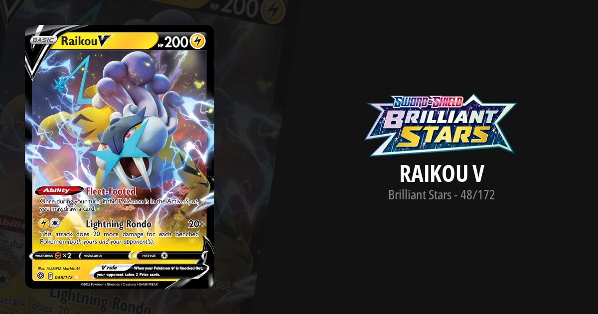Raikou-V 2022 Pokémon TCG (48/172)