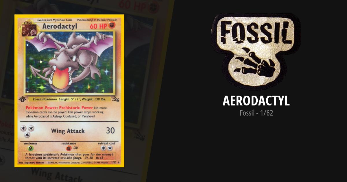 Aerodactyl (1/62) [Fossil Unlimited]