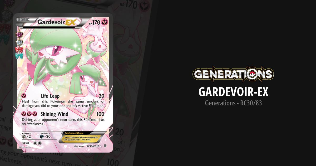Pokemon - Gardevoir-EX (RC30) - Generations - Holo