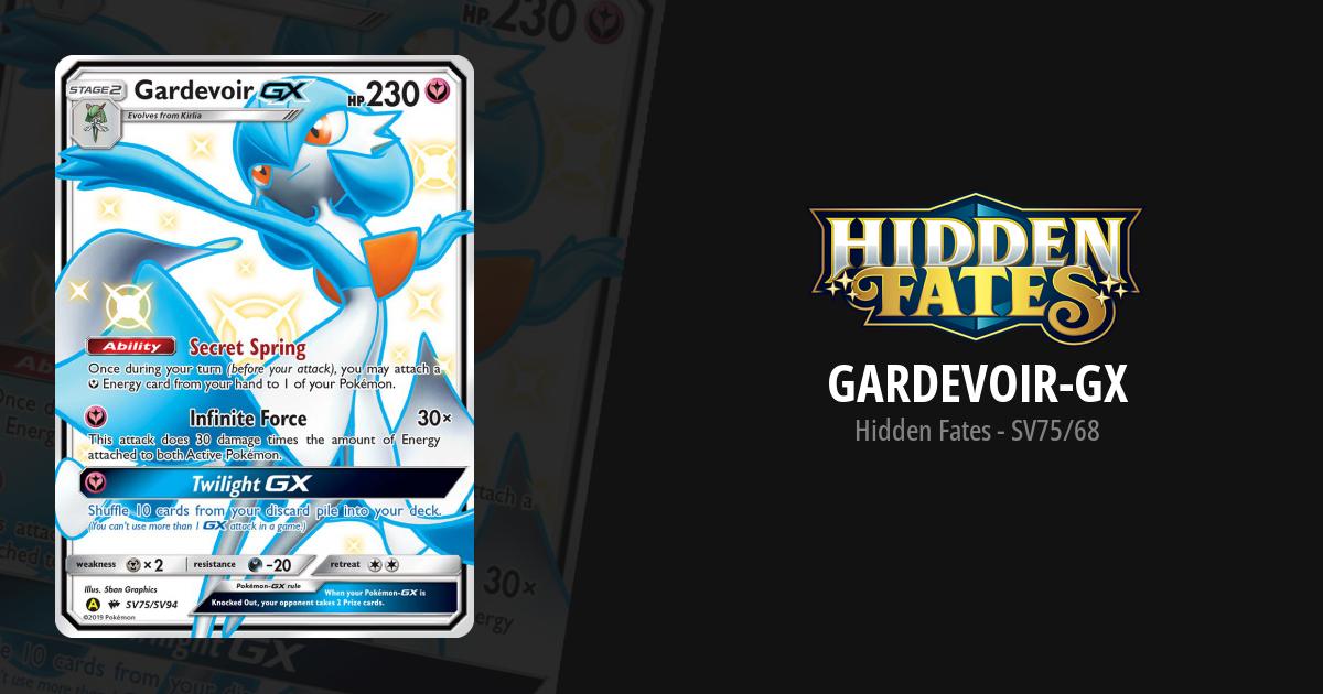 Gardevoir GX - SV75/SV94 - Full Art Ultra Rare - Hidden Fates
