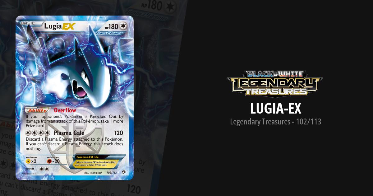 Pokemon - Lugia ex (102/113) - Legendary Treasures - Holo