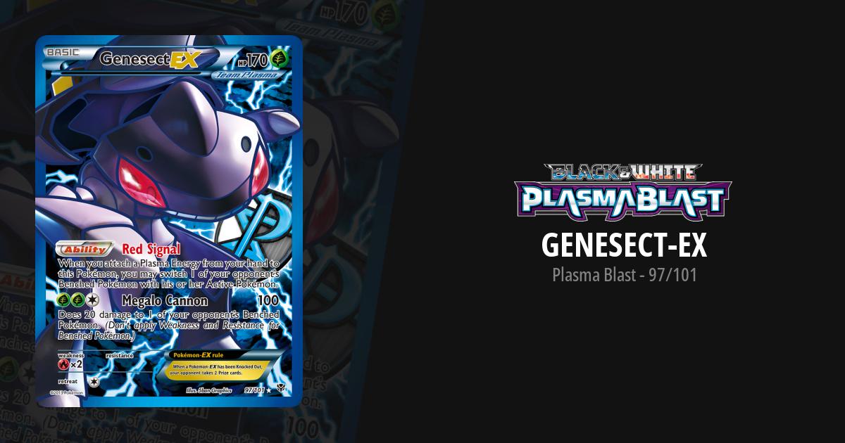 Verified Genesect-EX - Plasma Blast by Pokemon Cards