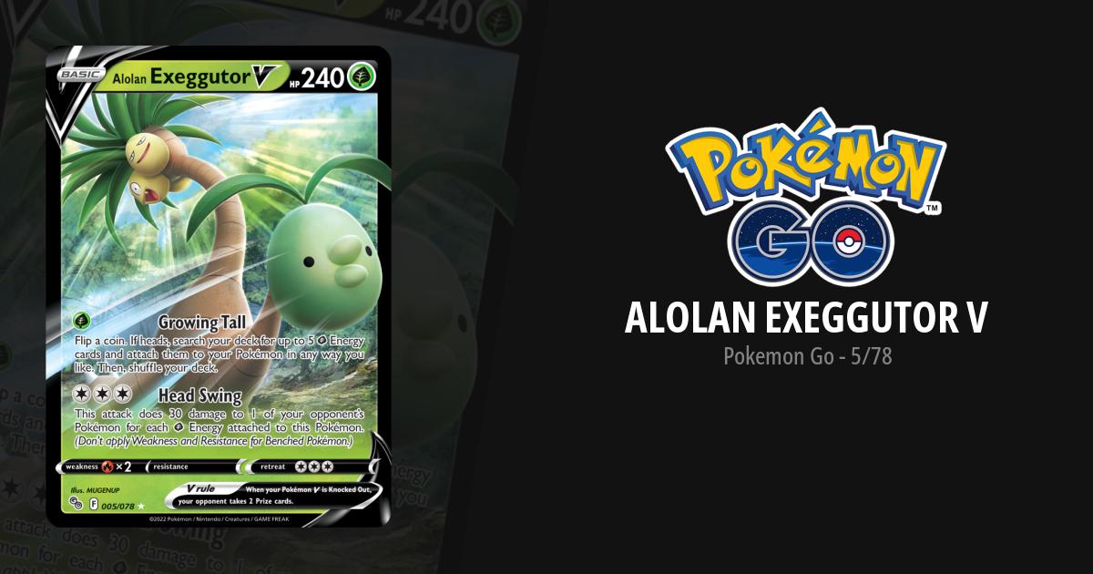 Alolan Exeggutor V · Pokémon GO (PGO) #005 ‹ PkmnCards