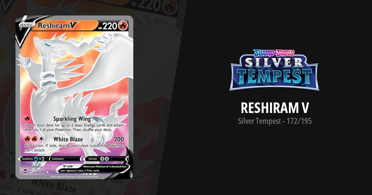 Reshiram V - Sword & Shield: Silver Tempest - Pokemon