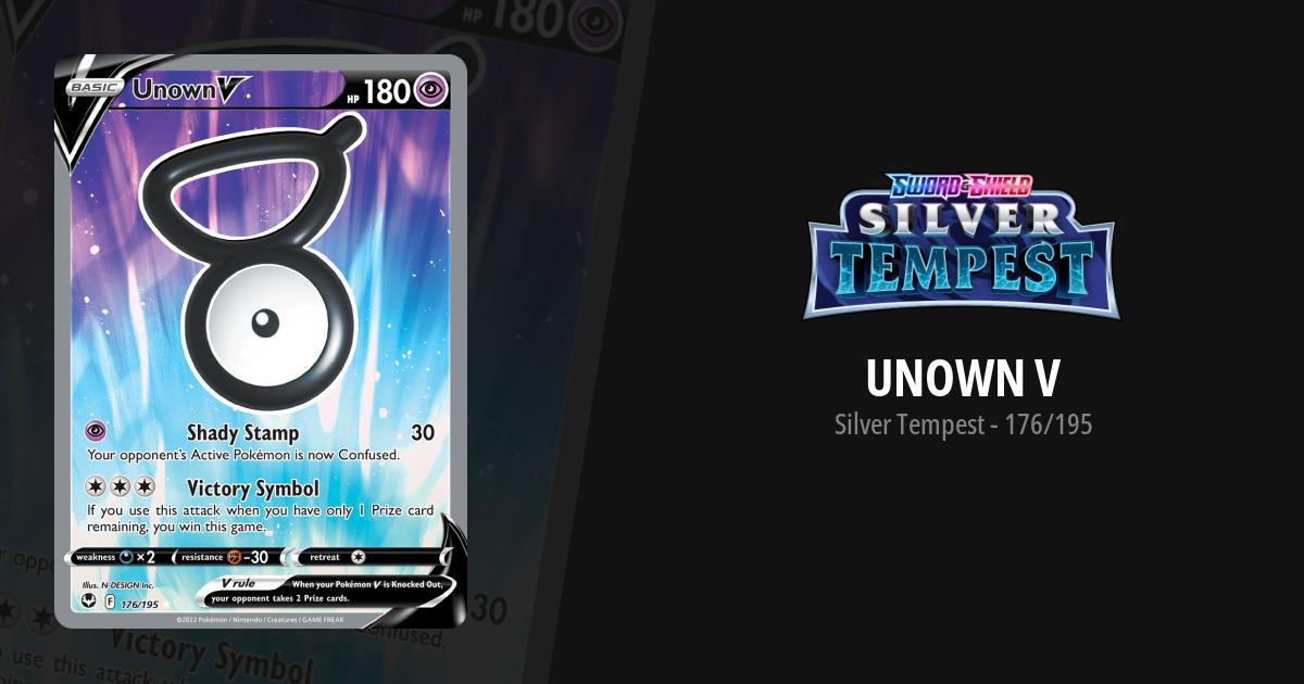 Unown V (176/195) [Sword & Shield: Silver Tempest] – Squeaks Game World