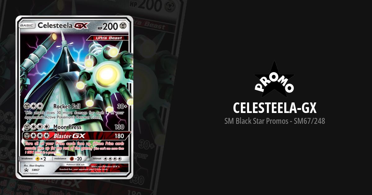 Celesteela GX SM67 Wave Holo Promo - Ultra Beasts GX Premium