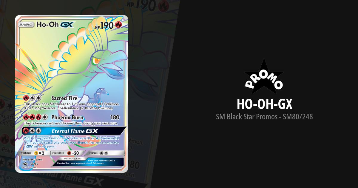 2017 Pokémon Ho-Oh GX Sun and Moon Black Star Promo #SM80 PSA 10 GEM M –  Domino City Gaming