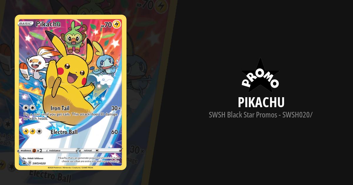 SWSH Black Star Promo 020 Full Art Pikachu PSA 9