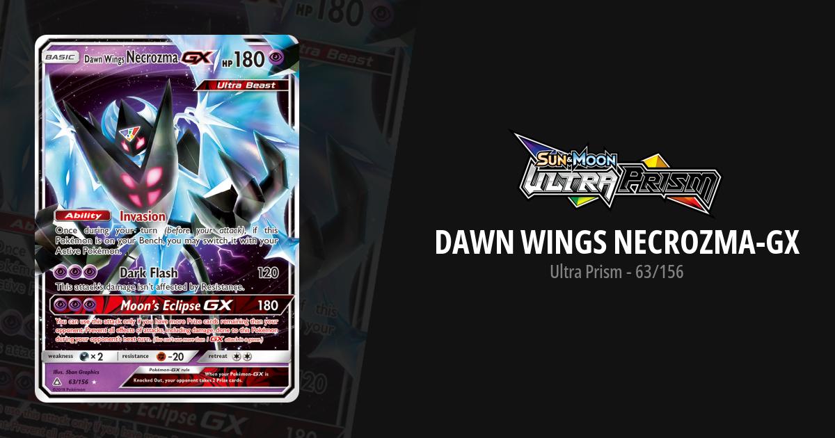 Dawn Wings Necrozma-GX (Ultra Prism 63/156) – TCG Collector