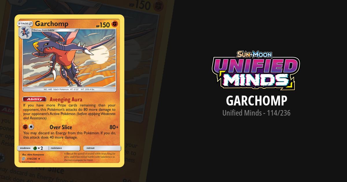 Garchomp · Unified Minds (UNM) #114 ‹ PkmnCards